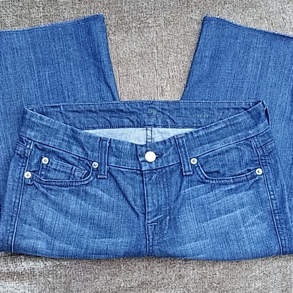 7 for All Mankind Cropped A pocket capri - Picture 2 of 7